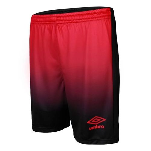 Calção Umbro Twr Degradê Masculino Preto/Vermelho