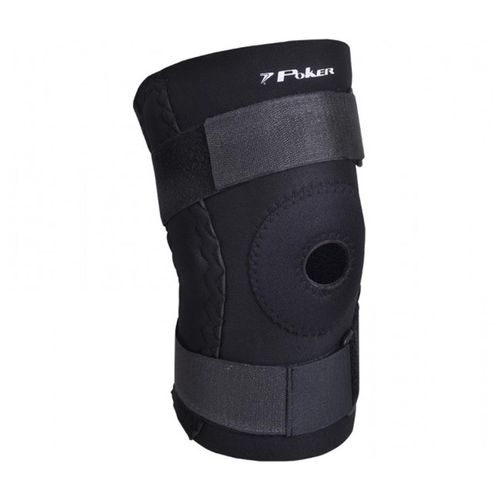 Joelheira Poker Articulada Preto