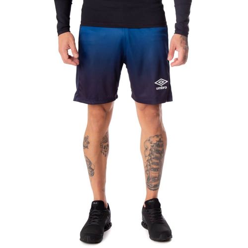 Calção Umbro Trw Degradê Masculino Marinho/Royal
