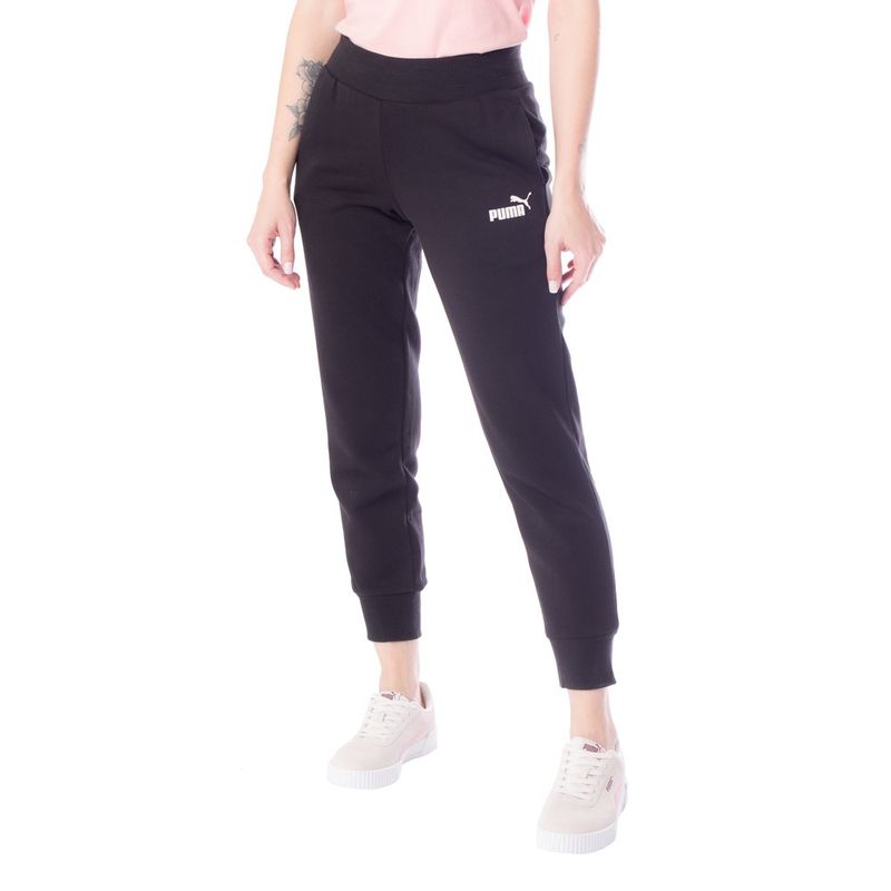 Puma ESSENTIAL SLIM PANT Preto - Entrega gratuita