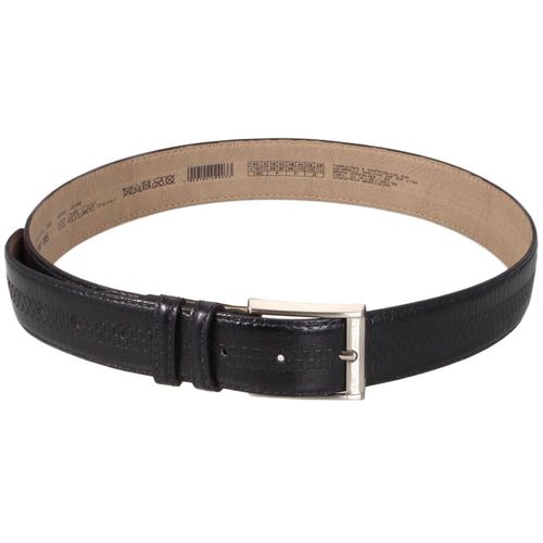 Cinto Masculino de Couro Fasolo Trisse G029019 Preto