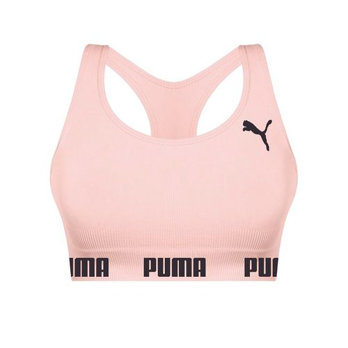 Top Feminino Puma Nadador Rosa Claro