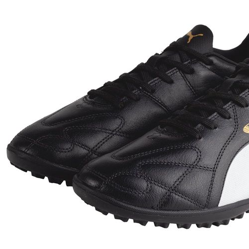 Chuteira Society Masculina Puma King Preto/branco