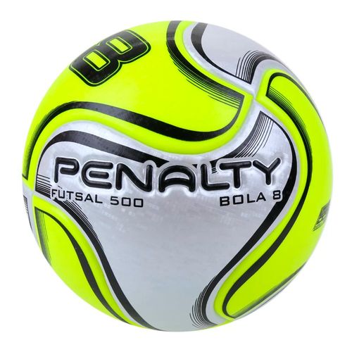 Bola de Futsal Penalty 8X Branco/amarelo