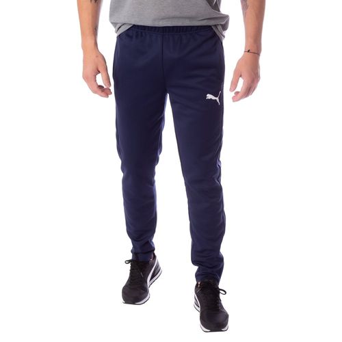 Calça Masculina Puma Active Tricot Marinho/branco