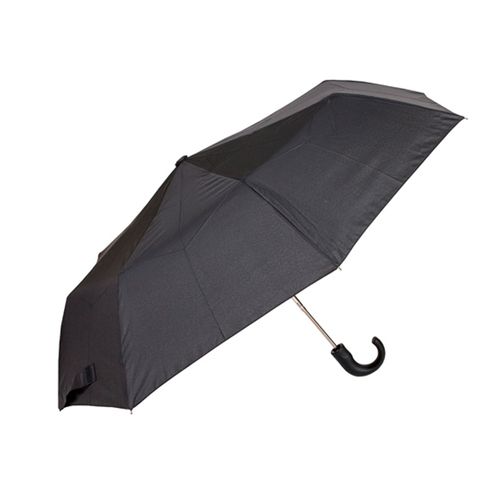 Guarda-Chuva Fazzoletti Automático Cabo Curvo Preto