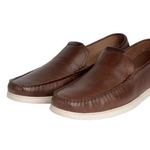 Mocassim Masculino Democrata Easy Bari Marrom