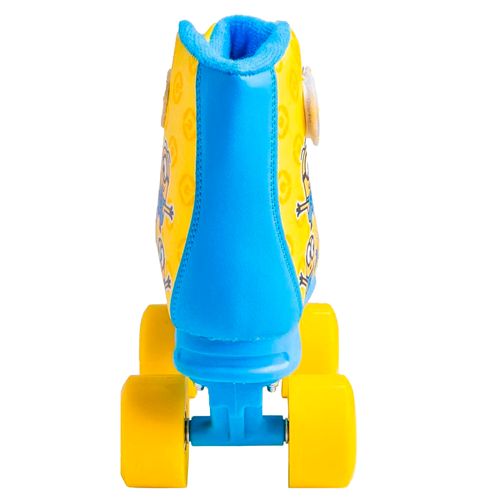 Patins Infantil Froes Quad Minions Selfie Amarelo