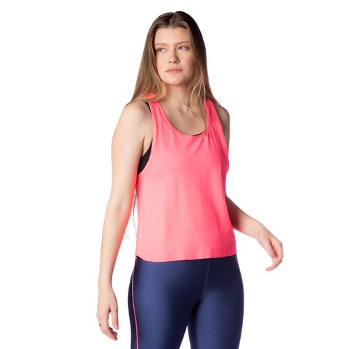Regata Feminina Estilo do Corpo Dry Rosa