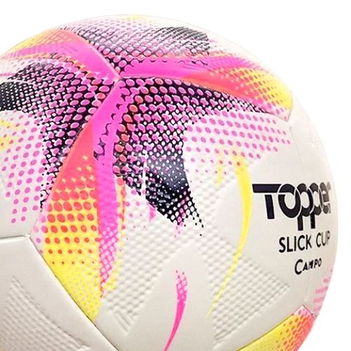 Bola de Futebol de Campo Topper Slick Cup Multicolor