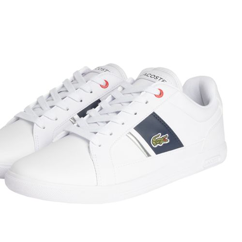 Tênis Masculino Lacoste Europa Branco