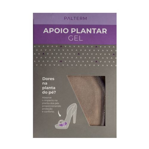 Apoio Plantar Gel Palterm Feminino Incolor