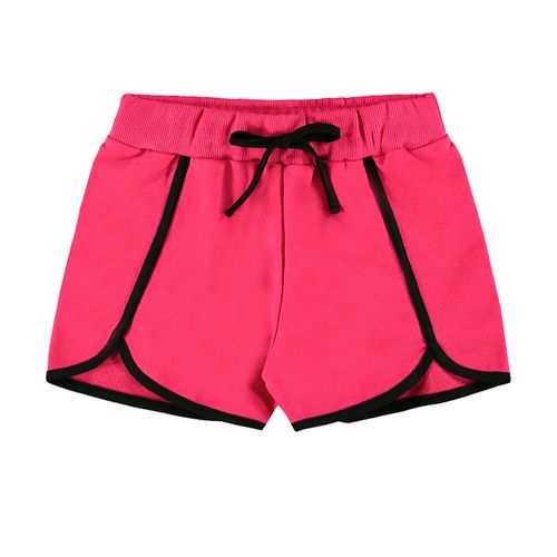 Short Infantil Boca Grande Moletinho Pink