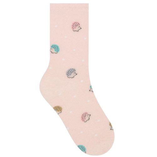 Meia Feminina Selene Soquete Rosa