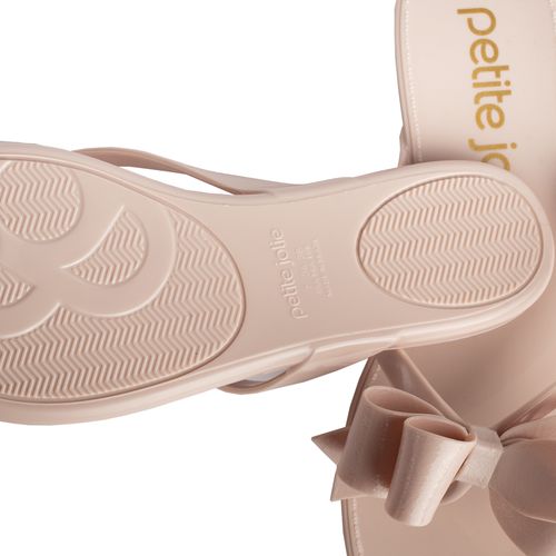 Chinelo feminino Petie Jolie Lucky Nude