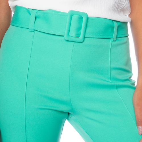 Calça Feminina Lamech Alfaiataria  Verde