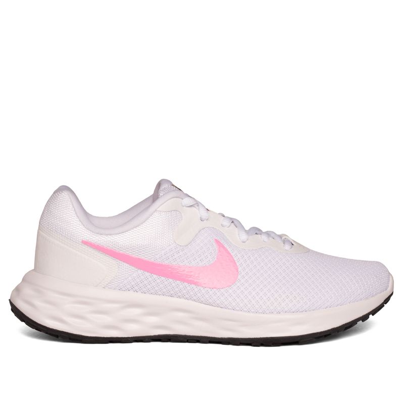 Tenis Feminino Nike Revolution 6 Next Nature Branco e Rosa