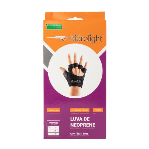 Luva Unissex Hidrolight Preto