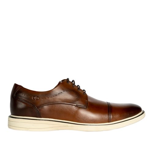Sapato Masculino Democrata Metropolitan Bay Marrom Escuro