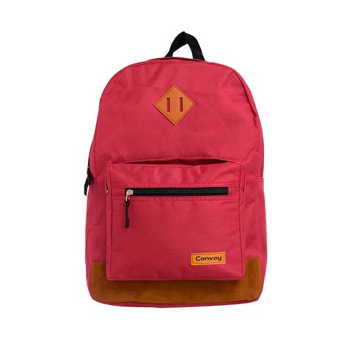 Mochila Juvenil Convoy Vinho com Marrom