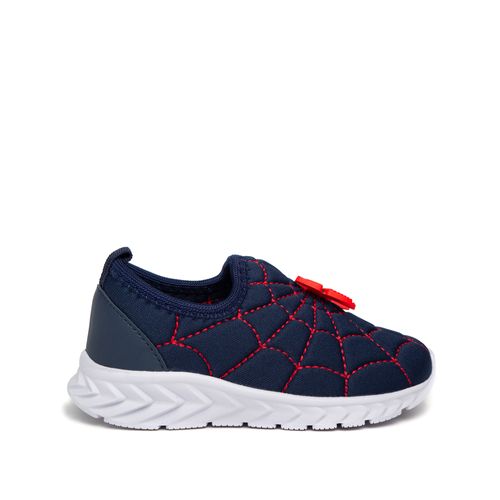 Tênis Infantil Club Happy Calce Fácil Spider Azul