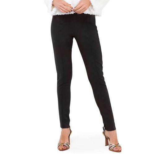Calça Legging Feminina Rovitex Endless em Suede Preto