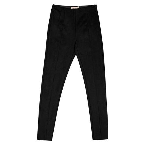 Calça Legging Feminina Rovitex Endless em Suede Preto