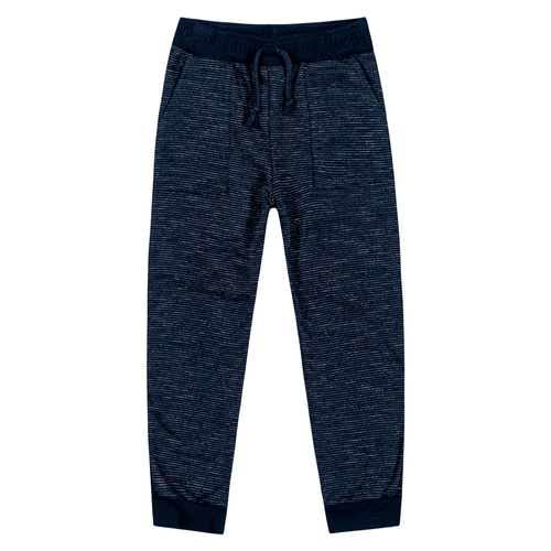 Calça de Moletom Infantil Rovitex Com Bolsos Marinho
