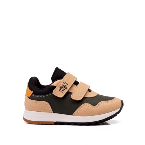 Tênis Klin Walk Verde Militar e Areia