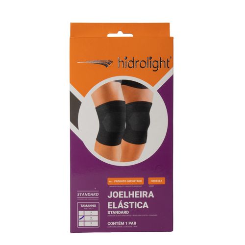 Joelheira Elastica Standard Hidrolight EL14 Preto