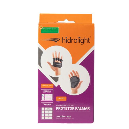 Protetor Palmar Hidrolight Mini Palma H40 Fitness Estampada Marrom/preto