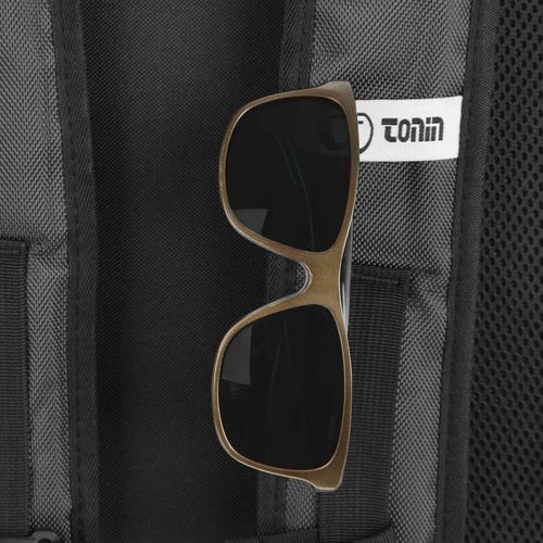 Mochila Grande Tonin Porta Notebook Preto