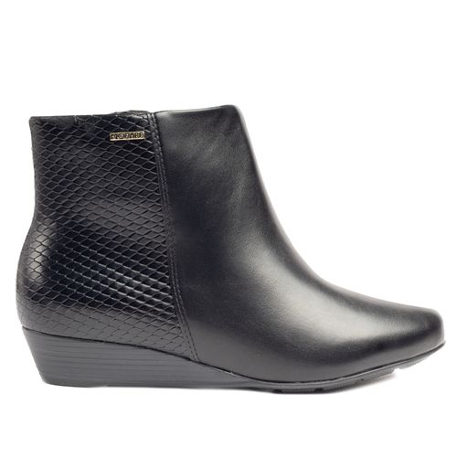 Bota Feminina Modare Cano Curto Snake Preto