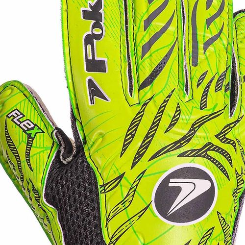 Luva de Goleiro Poker Champion 8 Semi Profissional Multiterreno Verde