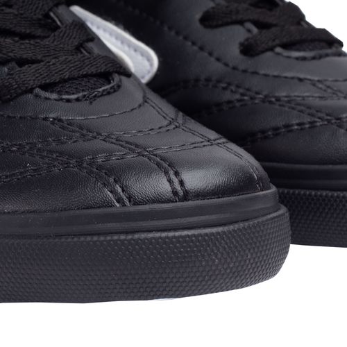 Chuteira Futsal Infantil Topper Dominator III JR Preto/branco