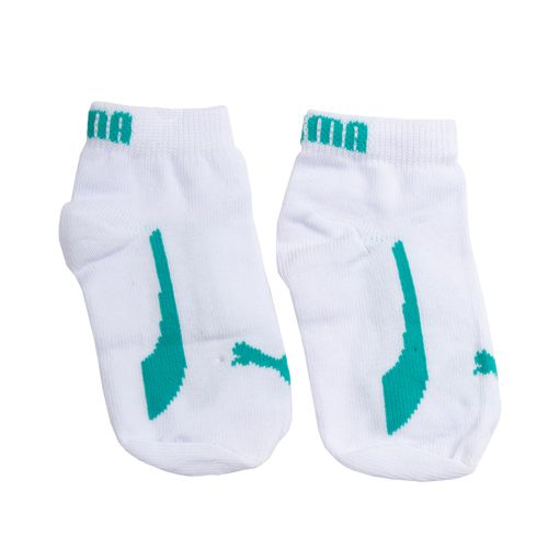 Kit com 2 Meias Puma Bebê Sapatilha Preto/branco