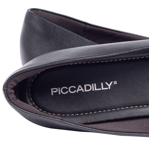 Sapato Feminino Piccadilly Loafer Preto