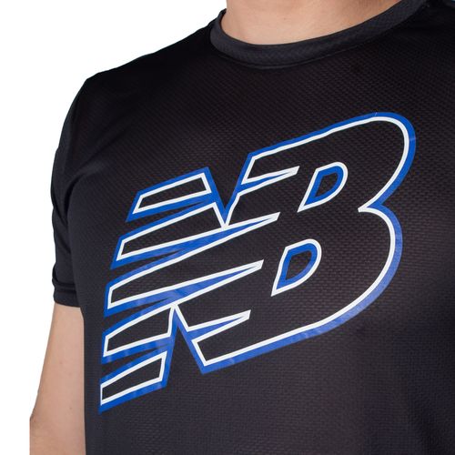 Camiseta Masculina New Balance Accelerate Print Preto