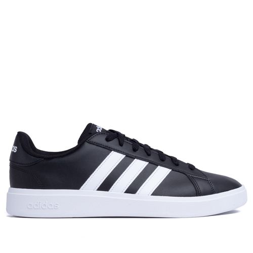 Tênis Masculino Adidas Grand Court Base 2.0 Preto/branco