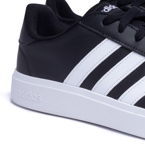 Tênis Masculino Adidas Grand Court Base 2.0 Preto/branco