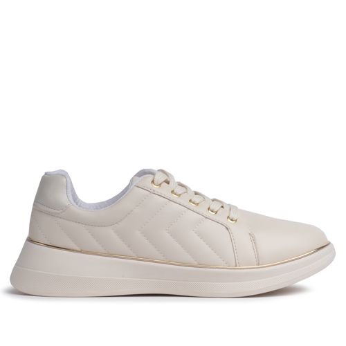 Tênis Feminino Beira Rio Matelassê Off White