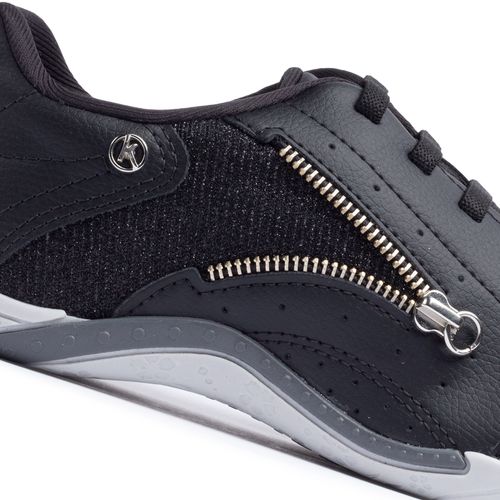 Tênis Feminino Kolosh Casual Zíper Preto