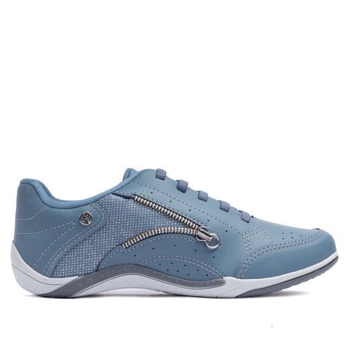Tênis Feminino Kolosh Casual Zíper Azul