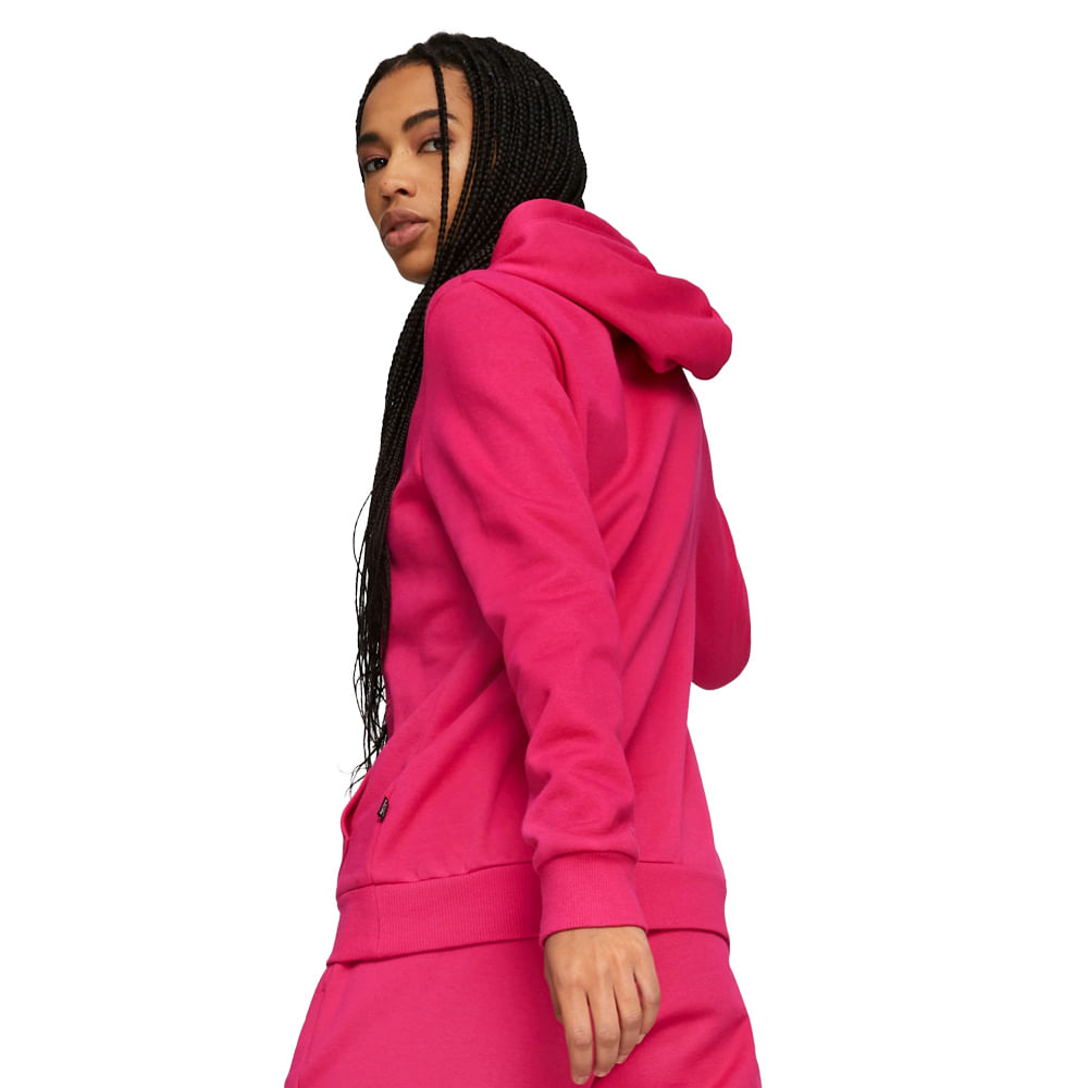 Moletom Feminino Puma Essentials Logo Hoodie Pink - Lojas Radan Moletom Feminino Puma Essentials Logo Hoodie Pink - Lojas Radan