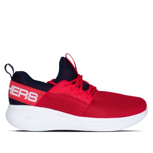 Tênis Masculino Skechers Go Run Fast Valor Vermelho