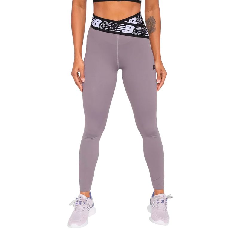 Legging Feminina New Balance Relentless Cinza