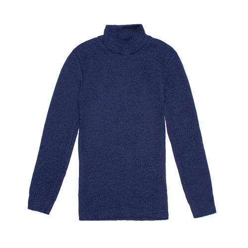 Blusa Básica Infantil Darluam Tricot Marinho