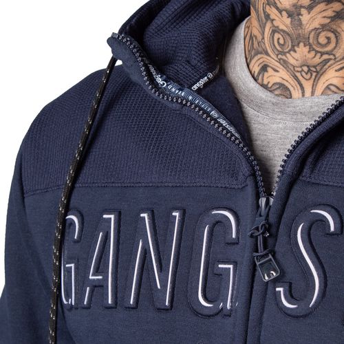 Casaco Masculino Gangster Moletom Canguru Marinho