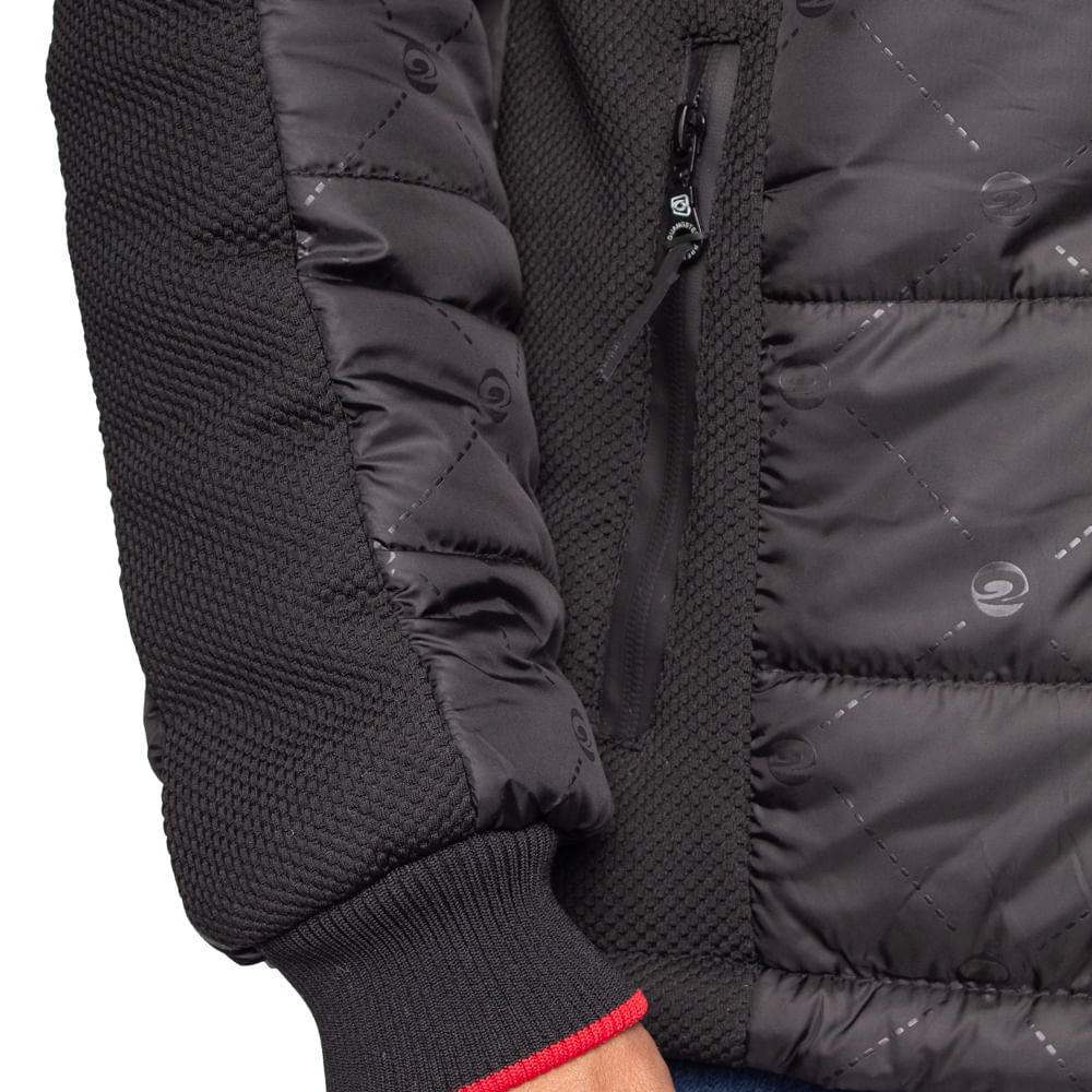 Jaqueta Puffer Matelassê R.L Preto - Mod Store