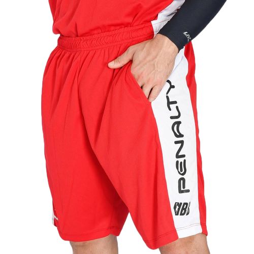 Bermuda Masculina Penalty 3x3 Pro c/ Bolso Vermelho